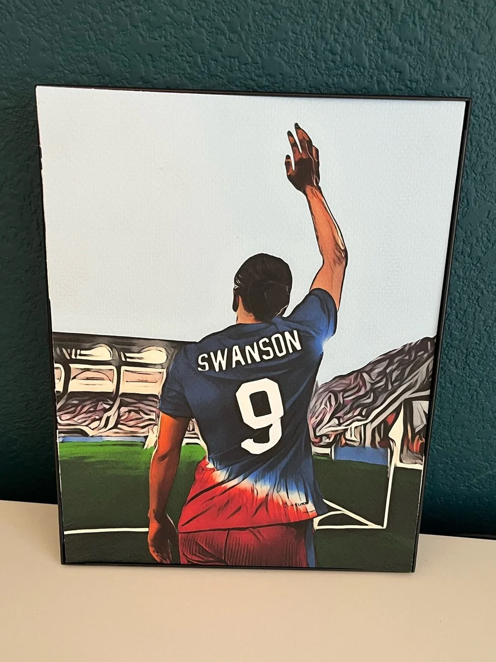 Mallory Swanson Pugh Chicago Red Stars US Soccer Football 8x10 Print USWNT